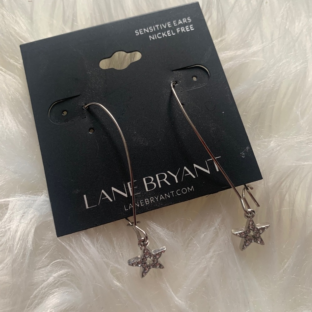 Lane Bryant Star Drop Earings